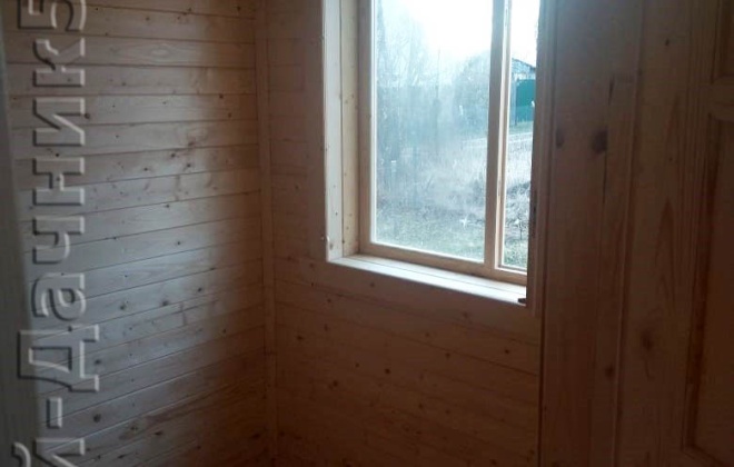 4 Каркасно-щитовой дом по проекту ОД-15, 6×7, 39 м², Московская обл, Клинский район, Деревня Масюгино (3)